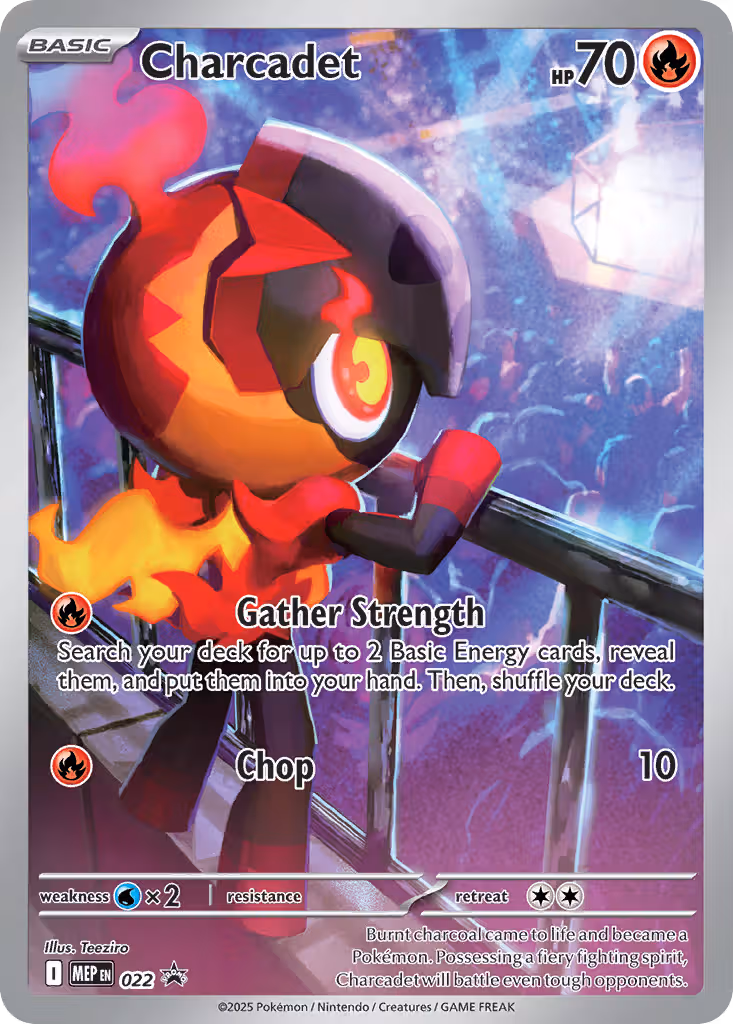 Charcadet 022 Pokemon card