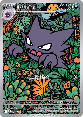 Haunter 027 Pokemon card