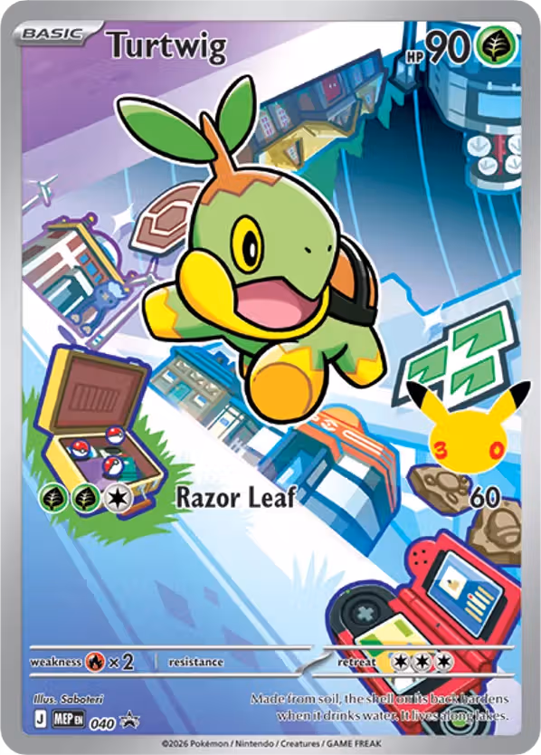 Turtwig 040 Pokemon card