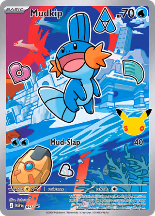 Mudkip 057 Pokemon card