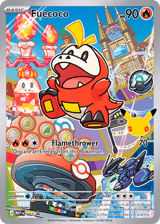 Fuecoco 062 Pokemon card