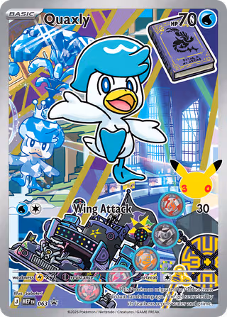 Quaxly 063 Pokemon card