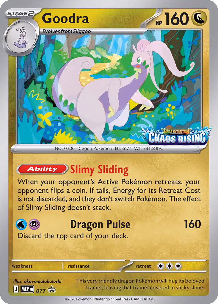 Goodra 077 Pokemon card