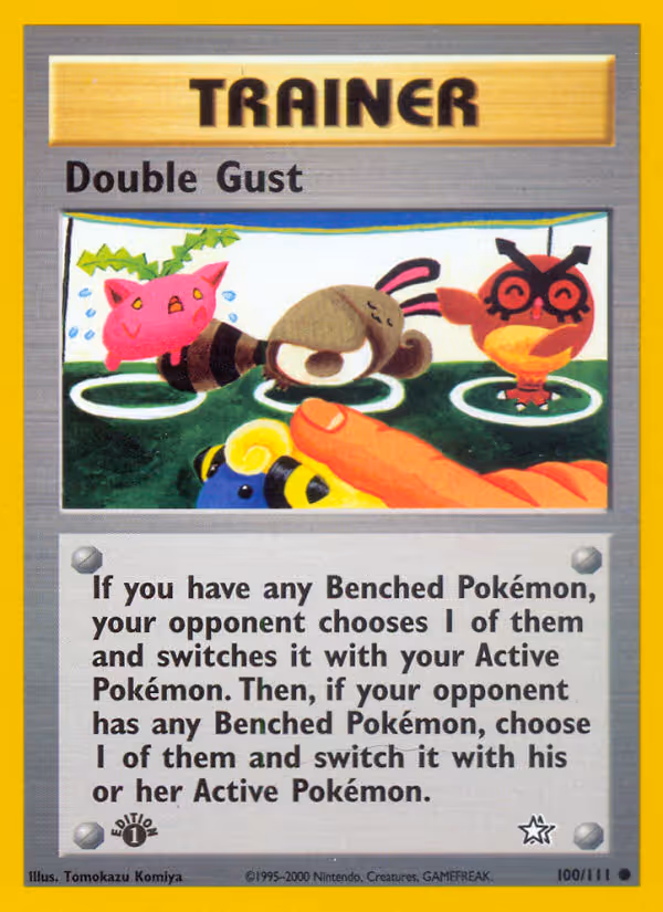 Double Gust 100/111 Pokemon card