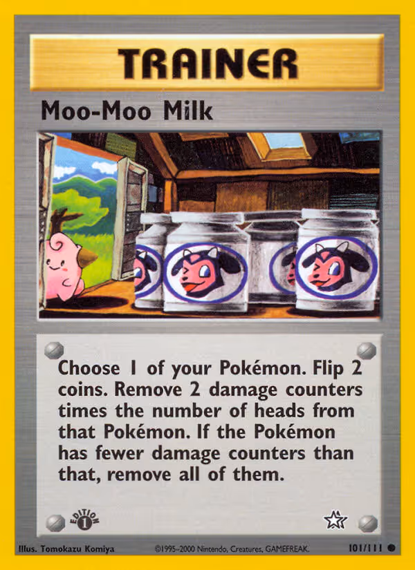 Moo-Moo Milk 101/111 Pokemon card