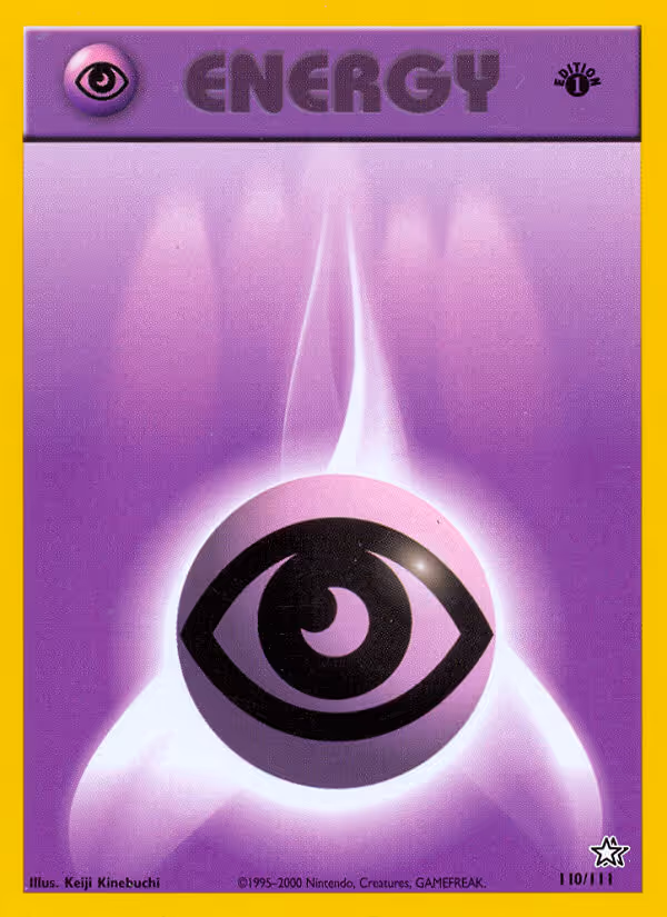 Psychic Energy 110/111 Pokemon card