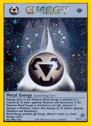 Metal Energy 19/111 Pokemon card