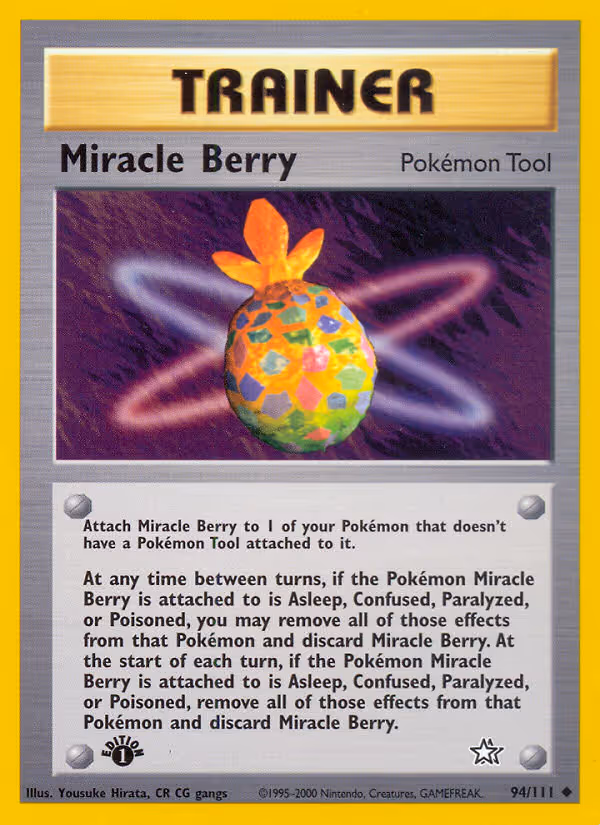 Miracle Berry 94/111 Pokemon card