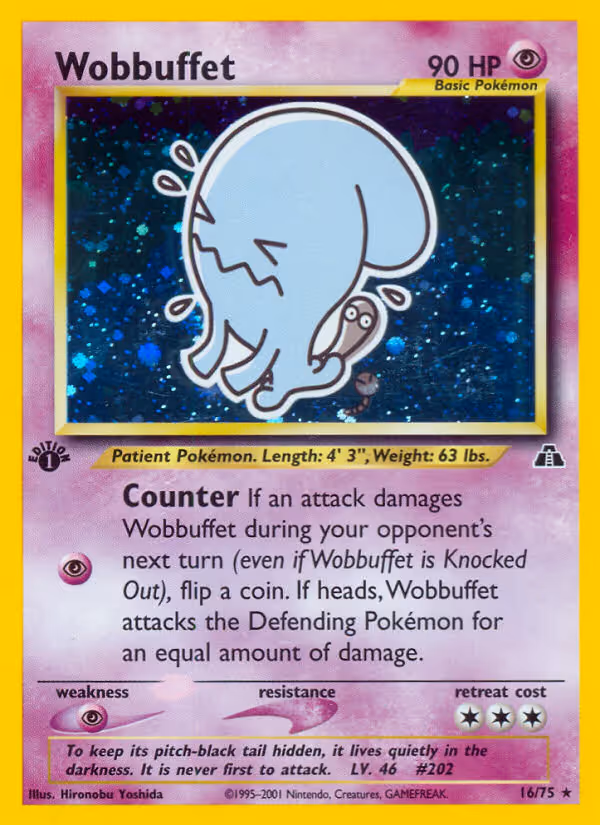 Wobbuffet 16/75 Pokemon card