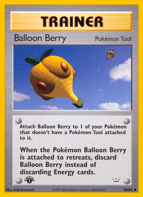 Balloon Berry 60/64 Pokemon card