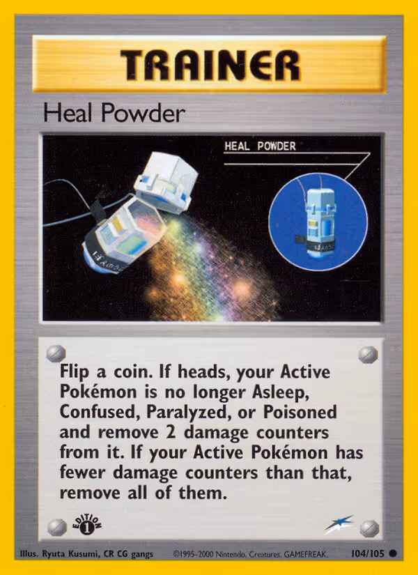 Heal Powder 104/105 Pokemon card