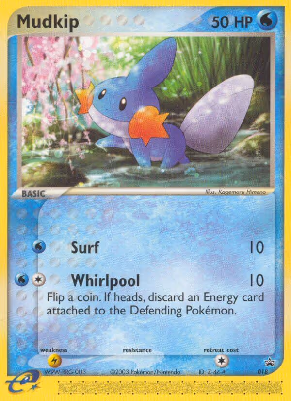 Mudkip 18/40 Pokemon card