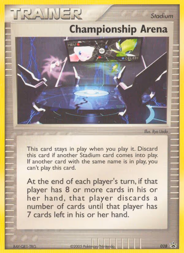 Championship Arena 28/40 Pokemon card