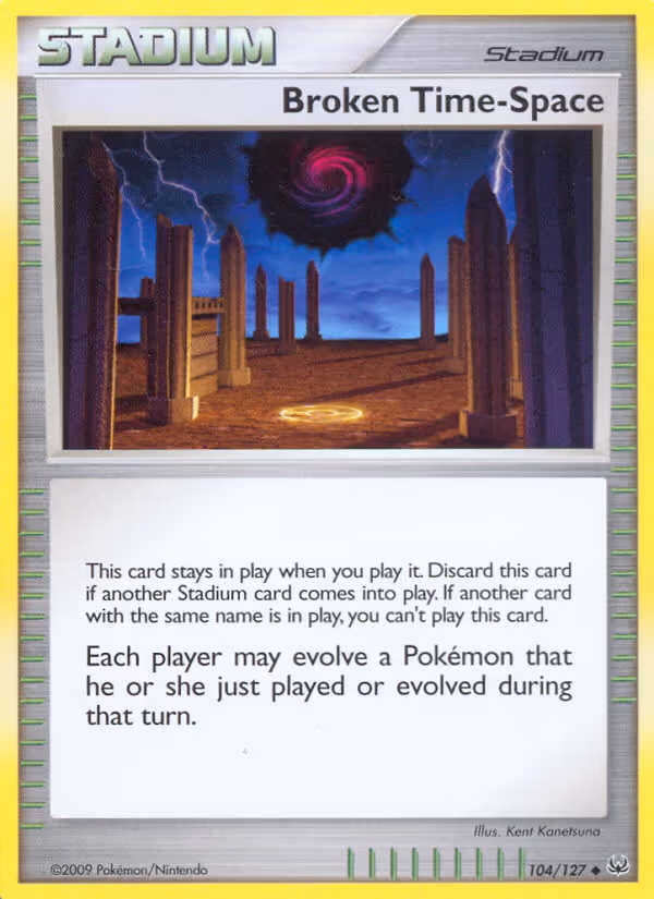 Broken Time-Space 104/127 Pokemon card