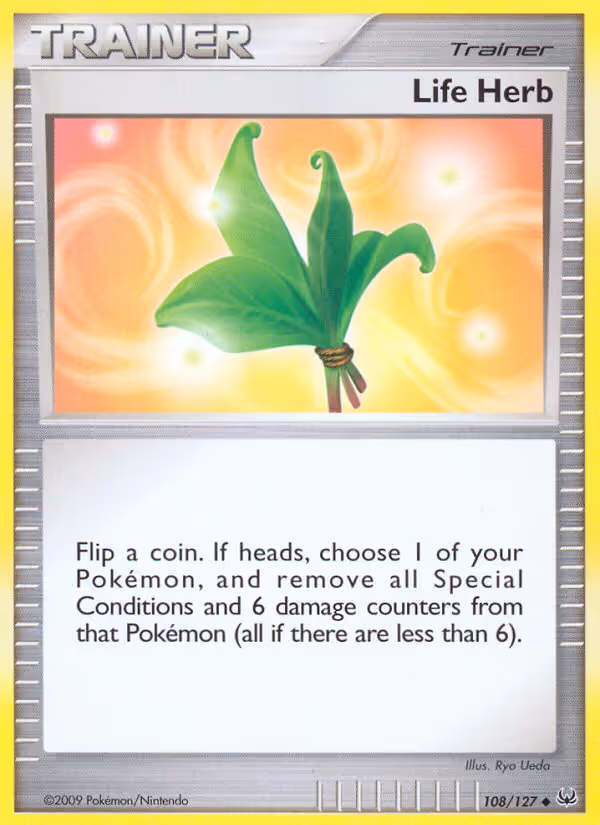 Life Herb 108/127 Pokemon card
