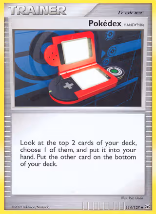 Pokédex HANDY910is 114/127 Pokemon card