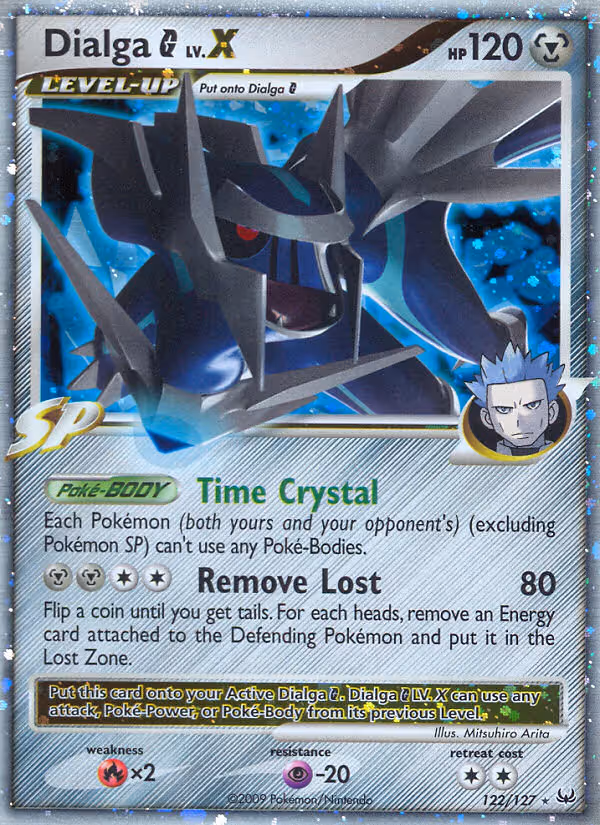 Dialga G 122/127 Pokemon card