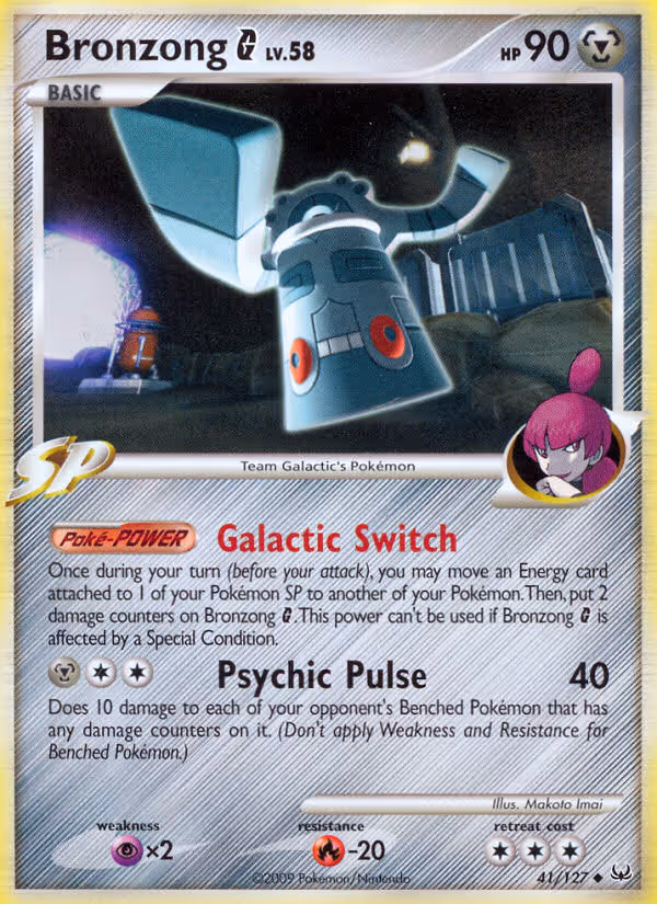 Bronzong G 41/127 Pokemon card
