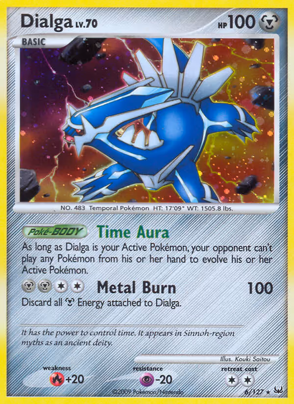 Dialga 6/127 Pokemon card