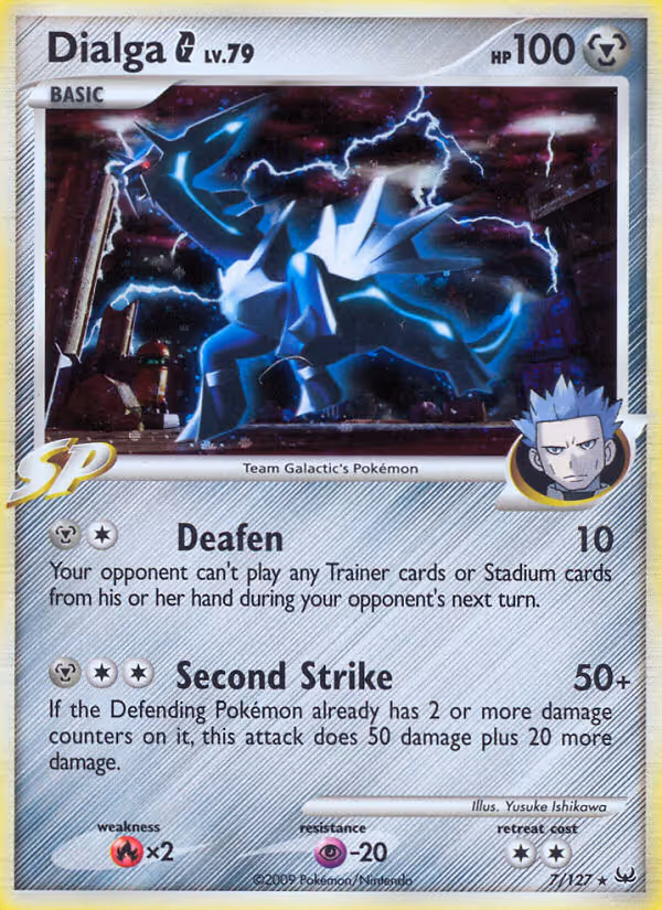 Dialga G 7/127 Pokemon card