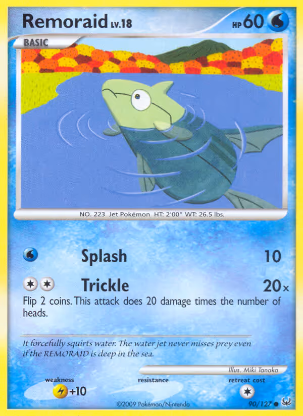 Remoraid 90/127 Pokemon card