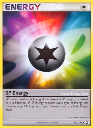 SP Energy 101/111 Pokemon card