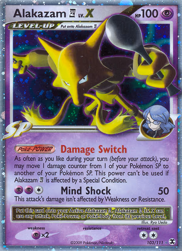 Alakazam 4 103/111 Pokemon card