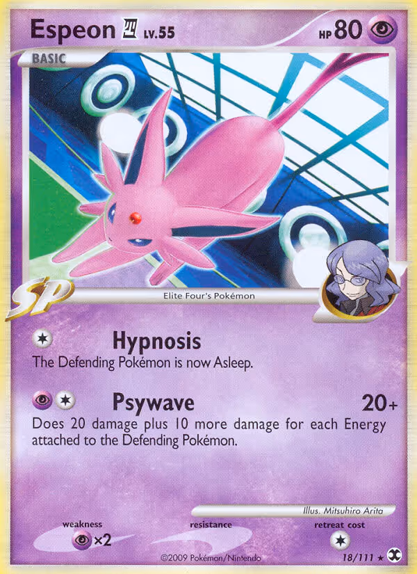 Espeon 4 18/111 Pokemon card