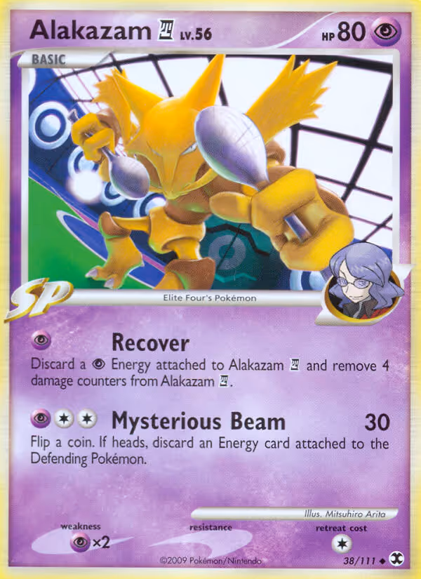 Alakazam 4 38/111 Pokemon card