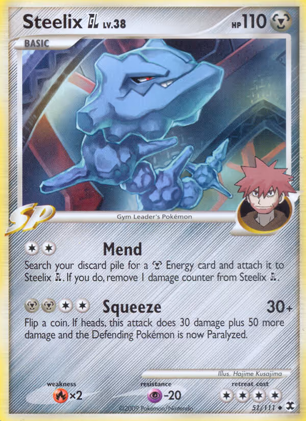 Steelix GL 51/111 Pokemon card