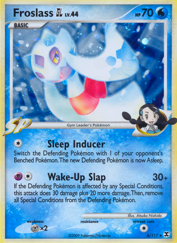 Froslass GL 6/111 Pokemon card