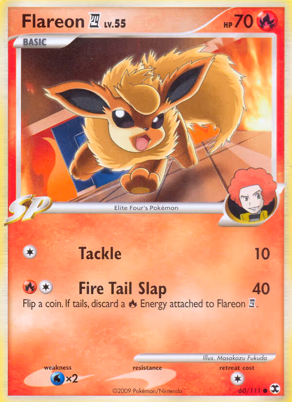 Flareon 4 60/111 Pokemon card