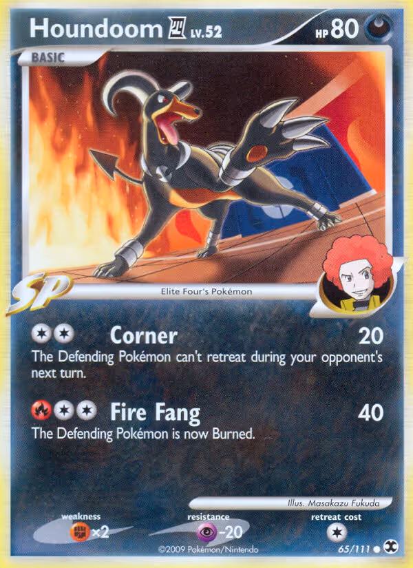Houndoom 4 65/111 Pokemon card