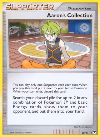 Aaron's Collection 88/111 Pokemon card