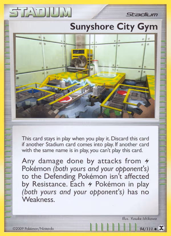 Sunyshore City Gym 94/111 Pokemon card