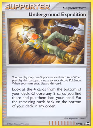 Underground Expedition 97/111 Pokemon card