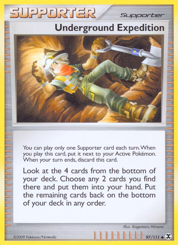 Underground Expedition 97/111 Pokemon card
