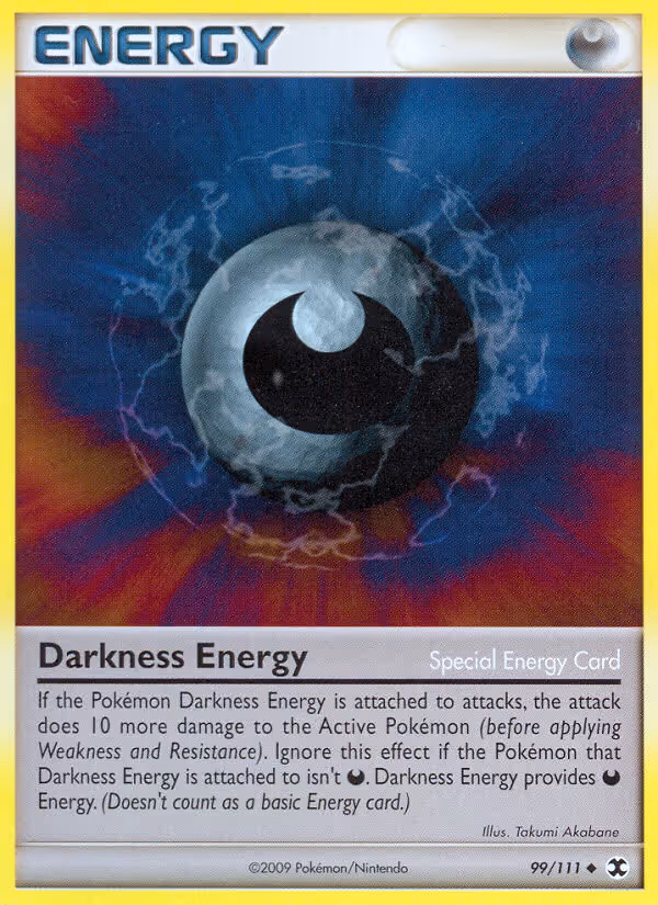 Darkness Energy 99/111 Pokemon card