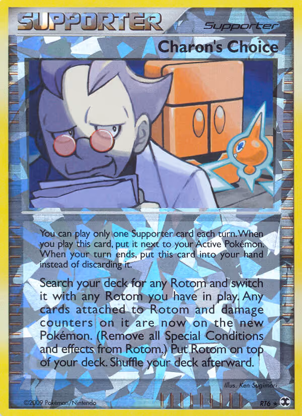 Charon's Choice RT6 Pokemon card
