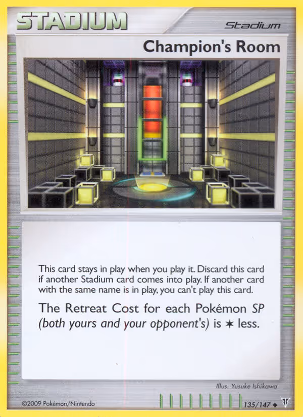 Champion's Room 135/147 Pokemon card