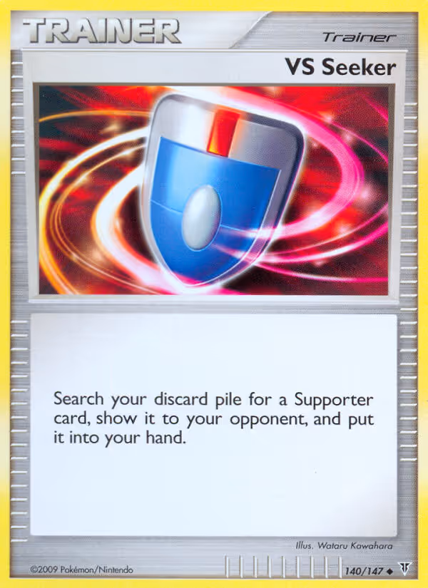 VS Seeker 140/147 Pokemon card
