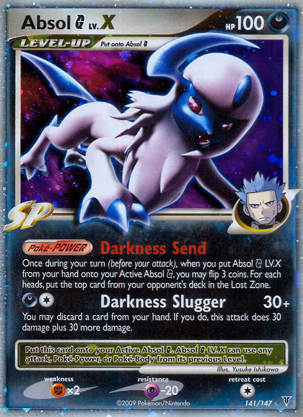 Absol G 141/147 Pokemon card