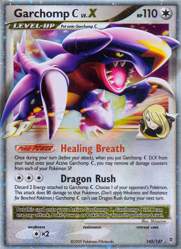 Garchomp C 145/147 Pokemon card