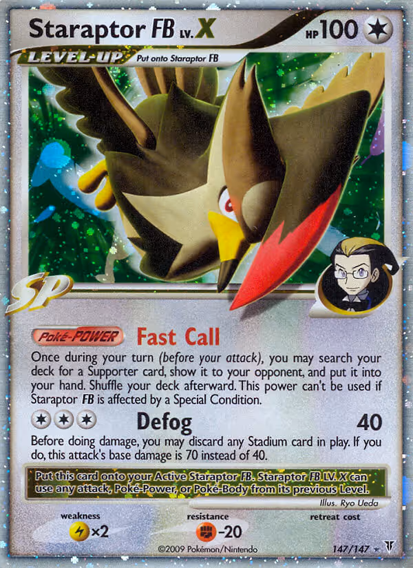 Staraptor FB 147/147 Pokemon card