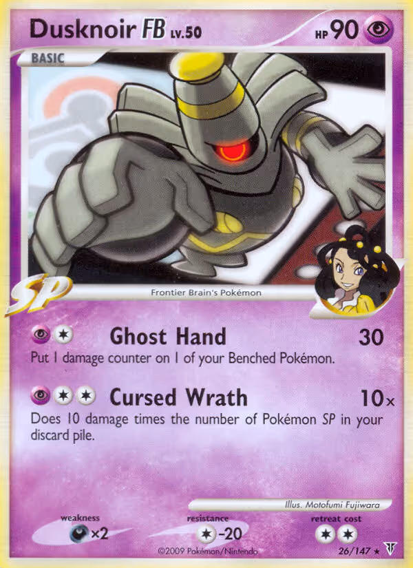 Dusknoir FB 26/147 Pokemon card