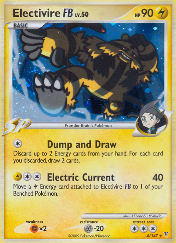 Electivire FB 4/147 Pokemon card