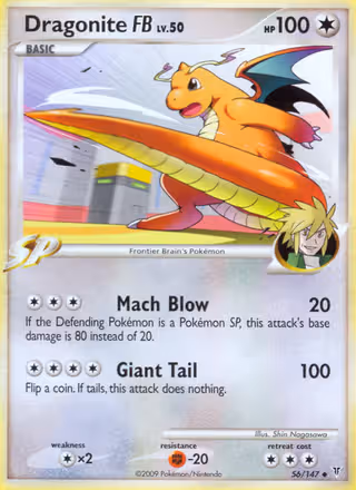 Dragonite FB 56/147 Pokemon card