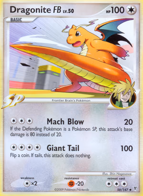 Dragonite FB 56/147 Pokemon card