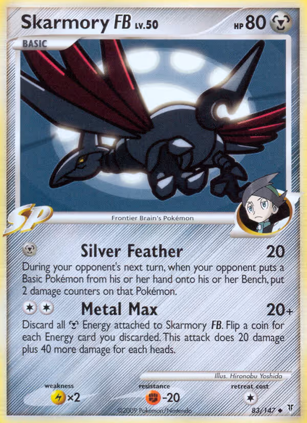 Skarmory FB 83/147 Pokemon card