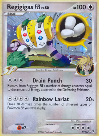 Regigigas FB 9/147 Pokemon card